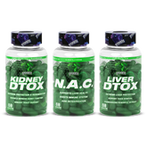GRIMLABS DETOX SETİ - KIDNEY DTOX & LIVER DTOX & N.A.C.